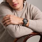 Fossil Men's Watch, Townsman Automatic Smoke Stainless Steel Watch for Men