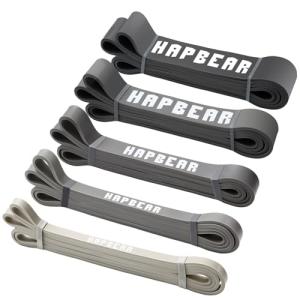 HAPBEAR Resistance Band Set for Powerlifting & Strength