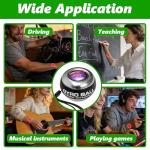 Grip Strength Trainer, Torque Ball & Vital Wrist Ball for Forearm Workout,Portable Fitness Equipment for Men & Women