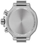 Tissot T-Race 38mm, Swiss Quartz Chronograph Watch for Men and Women, Stainless Steel Case, Blue Dial, T1418171704100