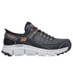 Skechers Men's Summits AT Hands Free Slip-in Sneaker,Gray/Orange,13W