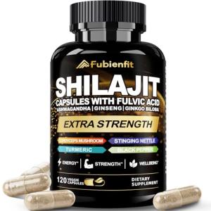 Men's Shilajit Capsules with Ashwagandha & Ginseng