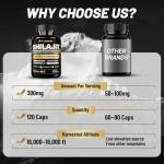 Men's Shilajit Capsules with Ashwagandha & Ginseng