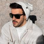 ZENOTTIC Polarized Sunglasses for Men Lightweight TR90 Frame UV400 Protection Square Sun Glasses