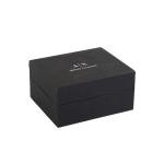 A|X Armani Exchange Chronograph Black Silicone Watch for Men