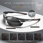 ATTCL Men's Polarized Sports Sunglasses - Lightweight UV Protection