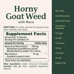 Nature's Bounty Horny Goat Weed & Maca, 60 Capsules