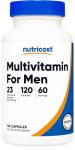 Nutricost Multivitamin for Men 120 Capsules - Vitamins and Minerals for The Healthy Man