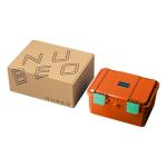 Nubeo Men's 46mm Tri-Star Orbit Automatic Limited Edition Lunar Black Watch with Rubber Strap NB-6116-01