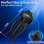 EINSEO Vibrating Penis Stroker with Tentacle Design