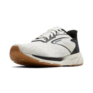 Brooks Men’s Anthem 7 Neutral Running Shoe - White/Black/Tan - 13 Medium