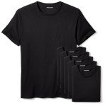 Men's Cotton Crew Neck T-Shirts, Pack of 6