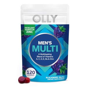OLLY Men's Immune Support Multivitamin Gummies 120 Count