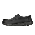 HEYDUDE Wally Work CE Classic Black Size 10, Men’s Shoes, Men's Slip-on Loafers, Comfortable & Light-Weight