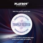PLAYBOY Condoms Spin-ON, Double Spiral Premium Lubricated Condoms - 12 Count