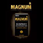Trojan Magnum Ecstasy Large Lubricated Condoms, 10 Pack