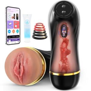 10-Mode Vibrating Male Masturbator for Ultimate Pleasure
