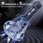 Men's Penis Pump with APP Control & Sleeves