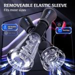 Men's Penis Pump with APP Control & Sleeves