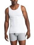 Fruit of the Loom Men's Tag-Free Tank A-Shirt, 6 Pack-White, Large