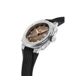 Alpina Men's Automatic Alpiner Watch, Black Rubber Strap, Brown Dial, Date Style: AL-525BRG3AE6