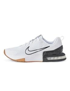 Nike Men's Air Max Alpha Trainer 6 Workout Shoes, White/White-Black-Gum Medium Brown, 12