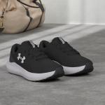 Under Armour Men's Charged Surge 4, (001) Black/Anthracite/White, 11, US