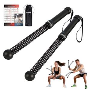 Weighted Ropeless Battle Ropes, Heavy Duty Portable Cordless Battle Ropes for Home Gym with Poster, Workout Exercise Rope for Strength Building, HIIT and Low-Impact Aerobic Training for Men & Women