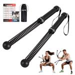Weighted Ropeless Battle Ropes, Heavy Duty Portable Cordless Battle Ropes for Home Gym with Poster, Workout Exercise Rope for Strength Building, HIIT and Low-Impact Aerobic Training for Men & Women