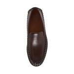 Steve Madden Men's Newbury Loafer, Brown Leather, 9.5