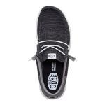 HEYDUDE Men's Wally Funk Craft Mesh Slip On Shoe, Black Size 15 | Lightweight Casual Loafer