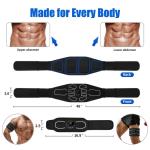 MarCoolTrip MZ Electronic Muscle Stimulator, Abs Stimulator Muscle Toner, Ab Machine Trainer for All Body, Fitness Strength Training Workout Equipment for Men and Women