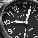 S5 Calendar Field 42mm - Men’s Field Watch, Quartz Movement for Accurate Timing, Scratch Resistant Sapphire Crystal, Locking Screw-Down Crown, Iconic Replica of The A-11 Military Watch for Men of WW2