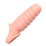 WOHUTAR ㅤReusable Sleeves Girth for Men Extender Enlarger Extension Cook Enhancer Ball Stretch Sleeve Girth Best Gift-5627(Flesh-Colored/LW)