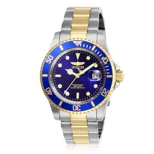 Invicta Men's Pro Diver Quartz Watch with Stainless Steel Strap, Two Tone, 20 (Model: 26972)