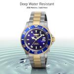 Invicta Men's Pro Diver Quartz Watch with Stainless Steel Strap, Two Tone, 20 (Model: 26972)