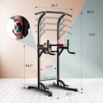 Wesfital Multi-Function Pull Up & Dip Station
