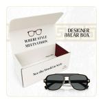 Versace VE2199 Medusa Charm 100281 56MM Black/Grey Polarized Square Sunglasses for Men +Bundle with Accessory Eyewear Kit