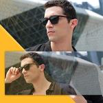 CARFIA Polarized Men's Sunglasses UV400 Protection for Driving Fishing Cool Man Acetate Shades CA5354