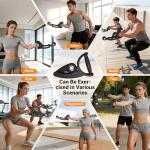 SOHIDAS Arm Workout for Men and Women Weighted Ropeless Battle Rope for Home Gym Arm Trainer Workout Fitness Equipment 360° Hand-Crank Forearm Trainer for Full-Body HIIT, Low-Impact Aerobic Training