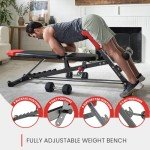 Finer Form Adjustable Multi-Functional Weight Bench