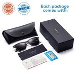 CARFIA Polarized Men's Sunglasses UV400 Protection for Driving Fishing Cool Man Acetate Shades CA5354