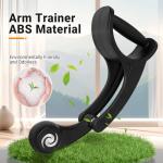 SOHIDAS Arm Workout for Men and Women Weighted Ropeless Battle Rope for Home Gym Arm Trainer Workout Fitness Equipment 360° Hand-Crank Forearm Trainer for Full-Body HIIT, Low-Impact Aerobic Training