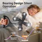 SOHIDAS Arm Workout for Men and Women Weighted Ropeless Battle Rope for Home Gym Arm Trainer Workout Fitness Equipment 360° Hand-Crank Forearm Trainer for Full-Body HIIT, Low-Impact Aerobic Training