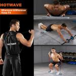 HOTWAVE Push Up Board, Push Up Board for Men, Foldable Pushup Board Home Gym Pushup Board with Handles Professional Strength Training Equipment for Men