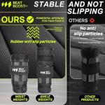 BeatBoost Weighted Vest for Men Women 20lb Adjustable Weight Vest Set with Iron Weights, Workout Vest for Strength Training Running Walking, Includes Wrist & Ankle Weights Kit