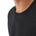 Hanes Mens Cotton, Moisture-wicking Crew Tee Undershirts, Multi-packs, Black/Grey/Blue Assorted - 6 Pack, XX-Large US