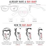 Ray-Ban Unisex RB3796 Square Sunglasses, Black/Dark Grey, 59 mm