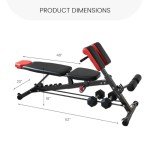 Finer Form Adjustable Multi-Functional Weight Bench