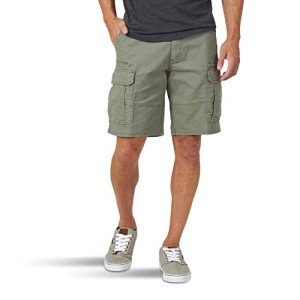Wrangler Authentics Men's Cargo Stretch Shorts - Olive